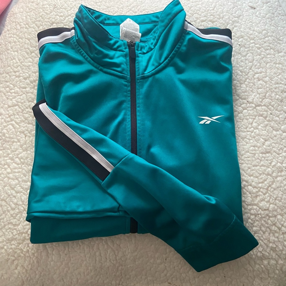 Rebook half-zip sweater